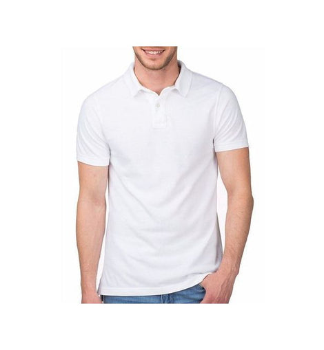 Polo Manches courtes sport pour Homme-blanc