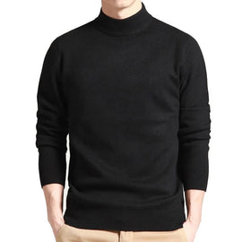Pull homme col hau Noir (Copie)