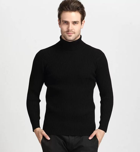 Cachemire pull homme Noir