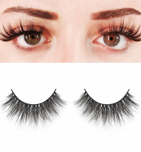 Une(1)paires Faux Cils 3D Naturels Faux Cils